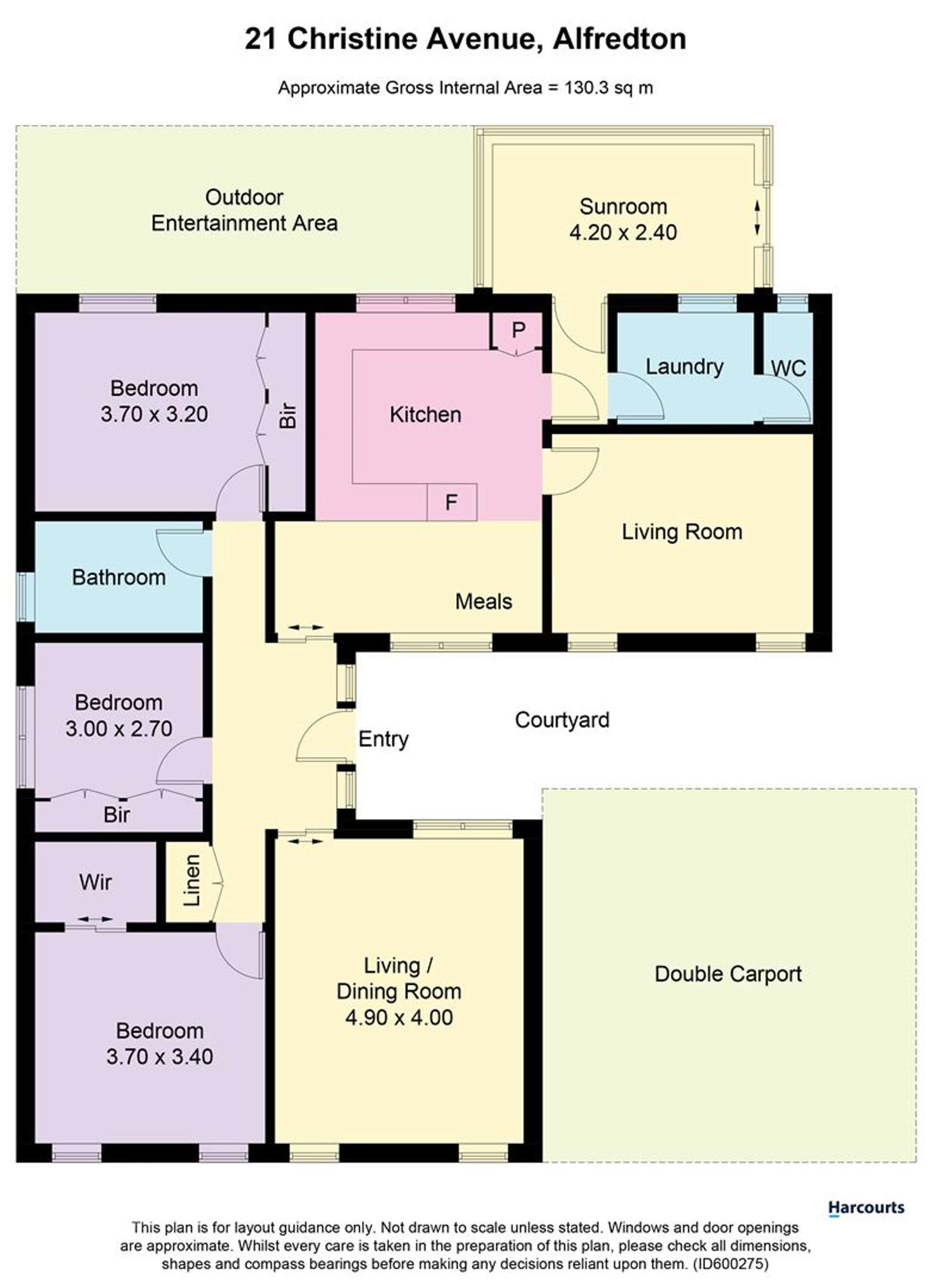 Floorplan of Homely house listing, 21 Christine Avenue, Alfredton VIC 3350