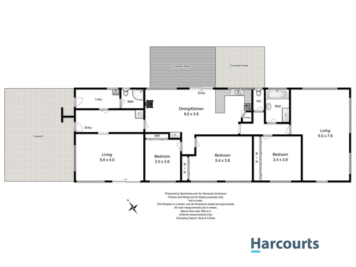 Floorplan of Homely house listing, 360 Thompsons Road, Forth TAS 7310