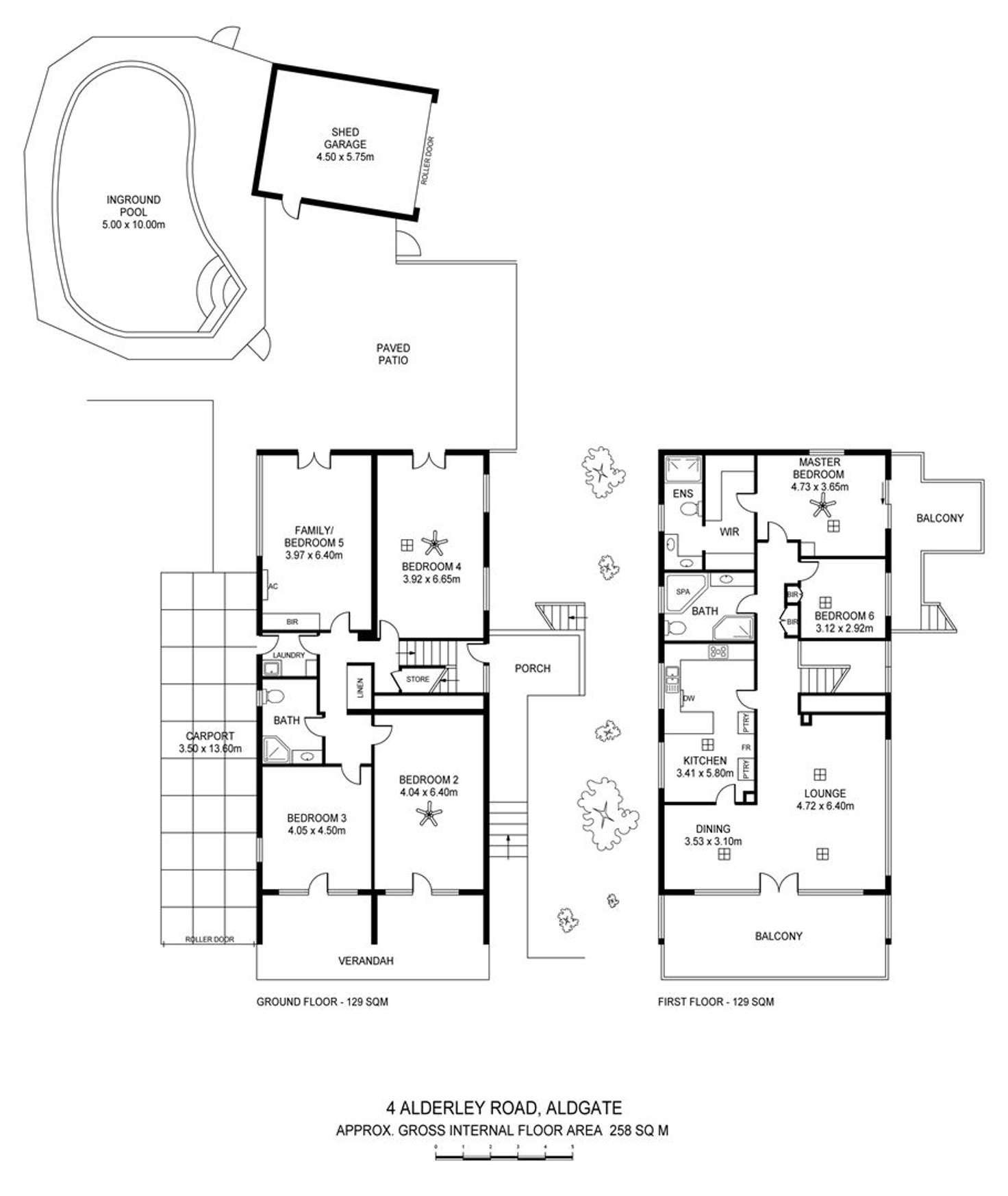 Floorplan of Homely house listing, 4 Alderley Road, Aldgate SA 5154