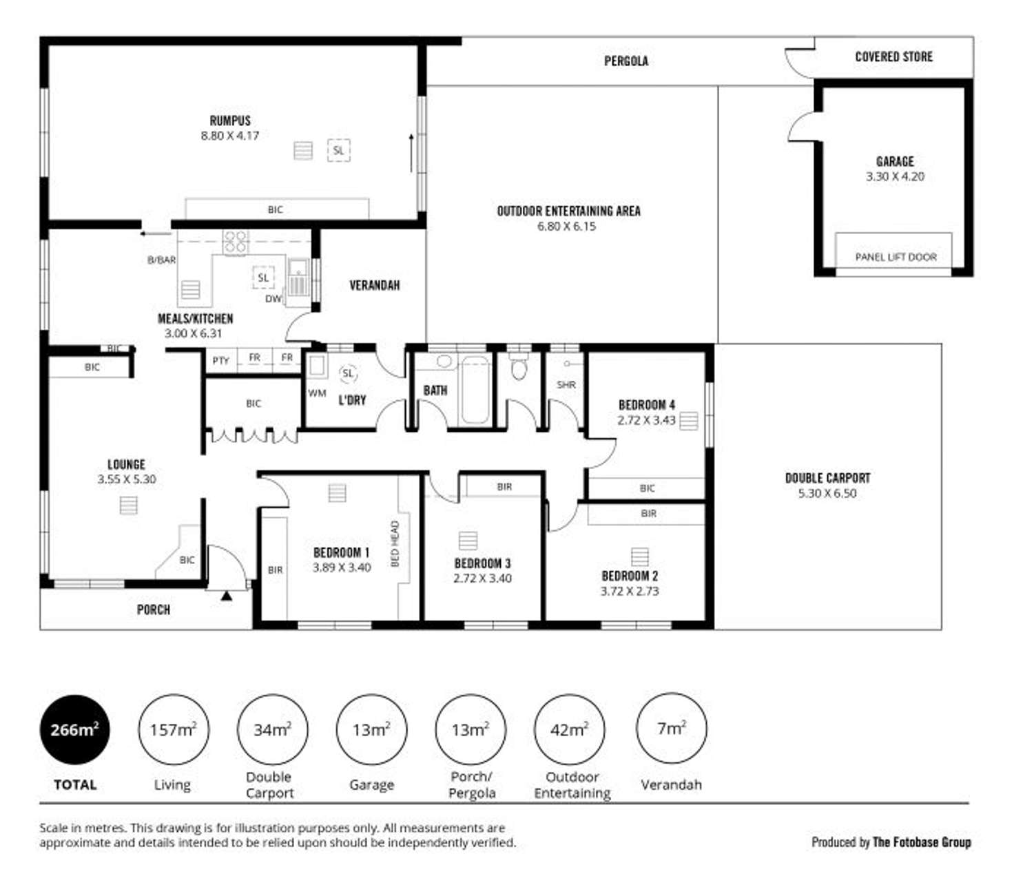 Floorplan of Homely house listing, 9 Fairleys Road, Rostrevor SA 5073