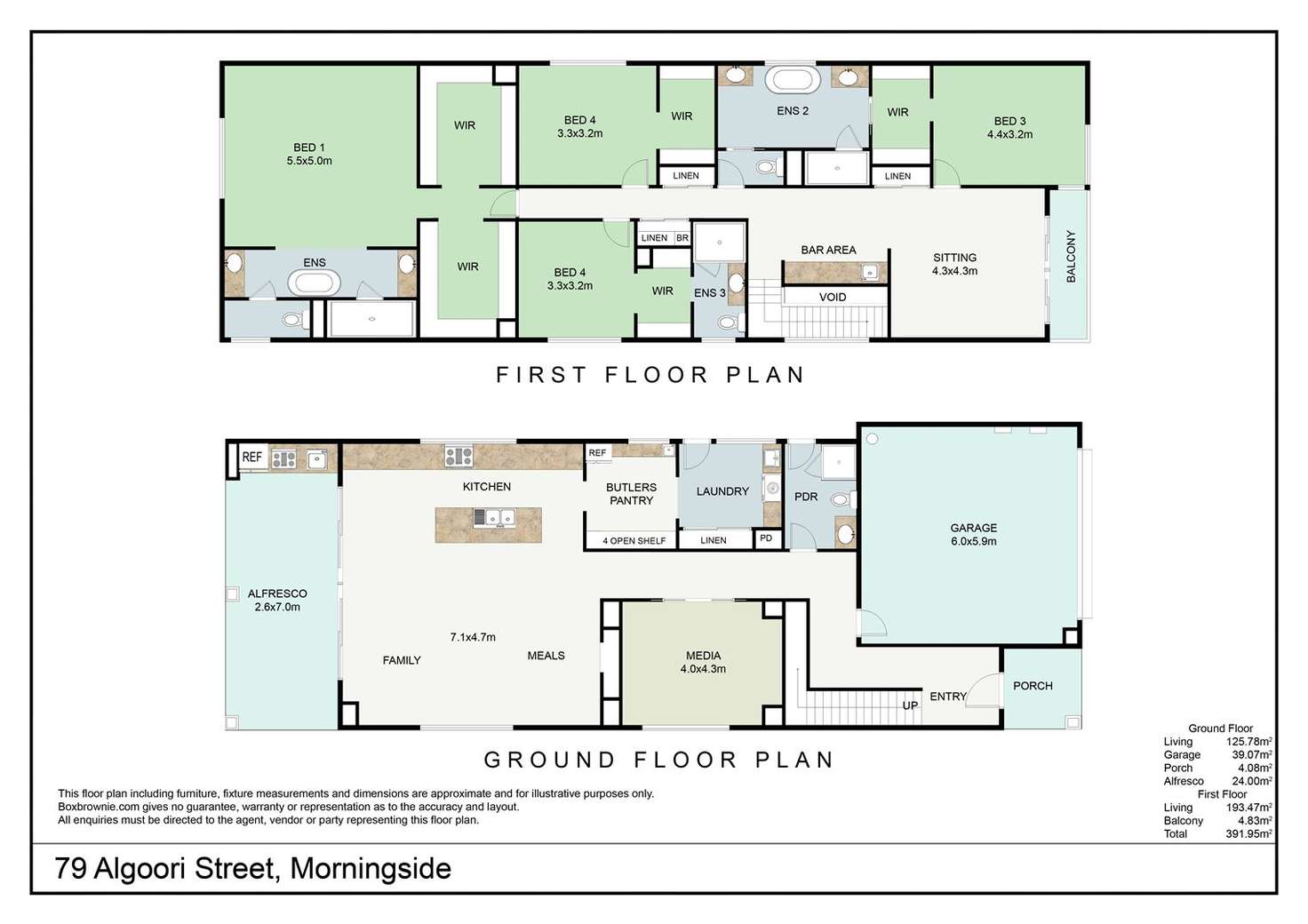 Floorplan of Homely house listing, 79 Algoori Street, Morningside QLD 4170