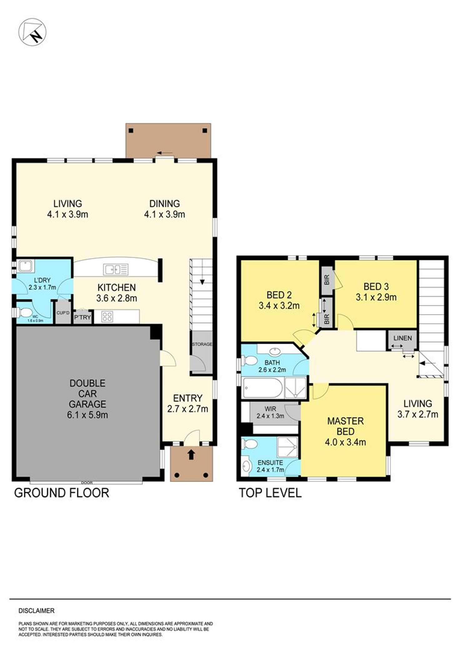 Floorplan of Homely house listing, 8 Ayrvale Avenue, Lake Gardens VIC 3355