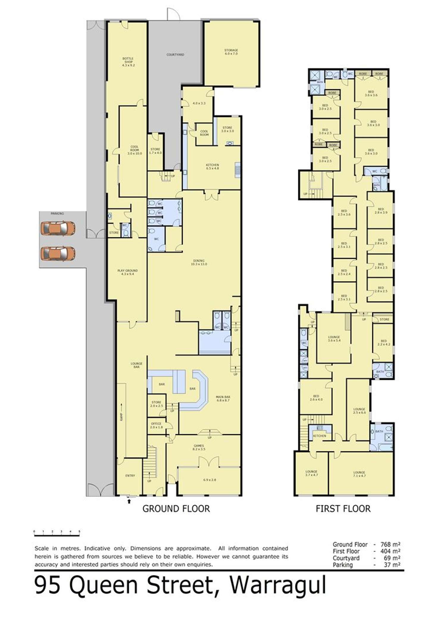 Floorplan of Homely blockOfUnits listing, 95 Queen Street, Warragul VIC 3820