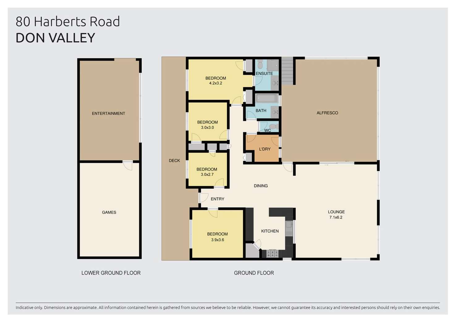 Floorplan of Homely house listing, 80 Harberts Road, Don Valley VIC 3139
