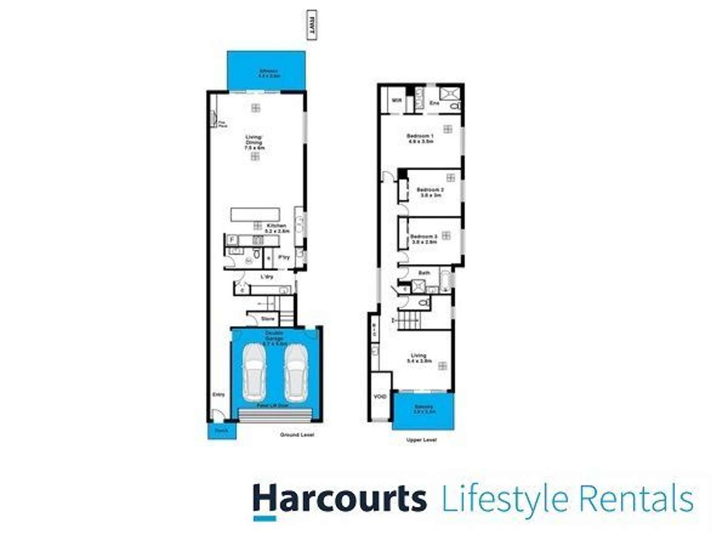 Floorplan of Homely house listing, 17A Atkin Street, Henley Beach SA 5022