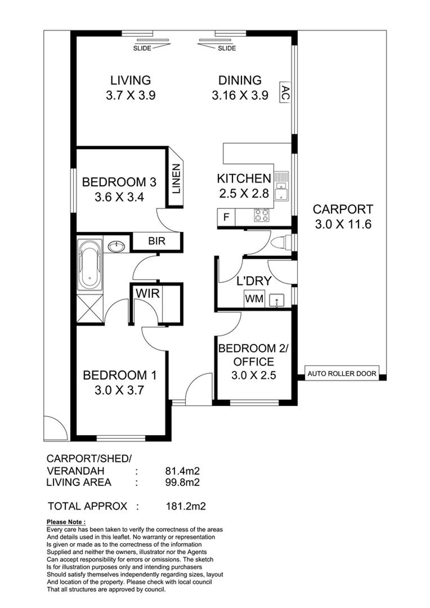 Floorplan of Homely house listing, 12 Dianella Street, Mount Barker SA 5251