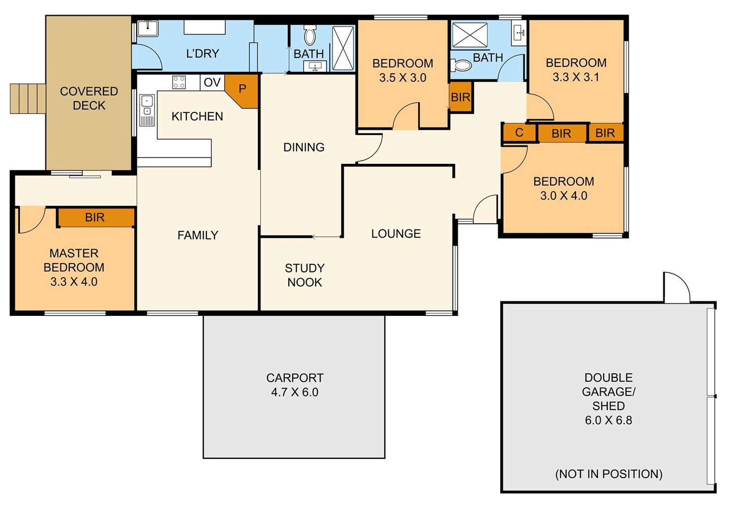 Floorplan of Homely house listing, 9 Rathmullen Road, Boronia VIC 3155