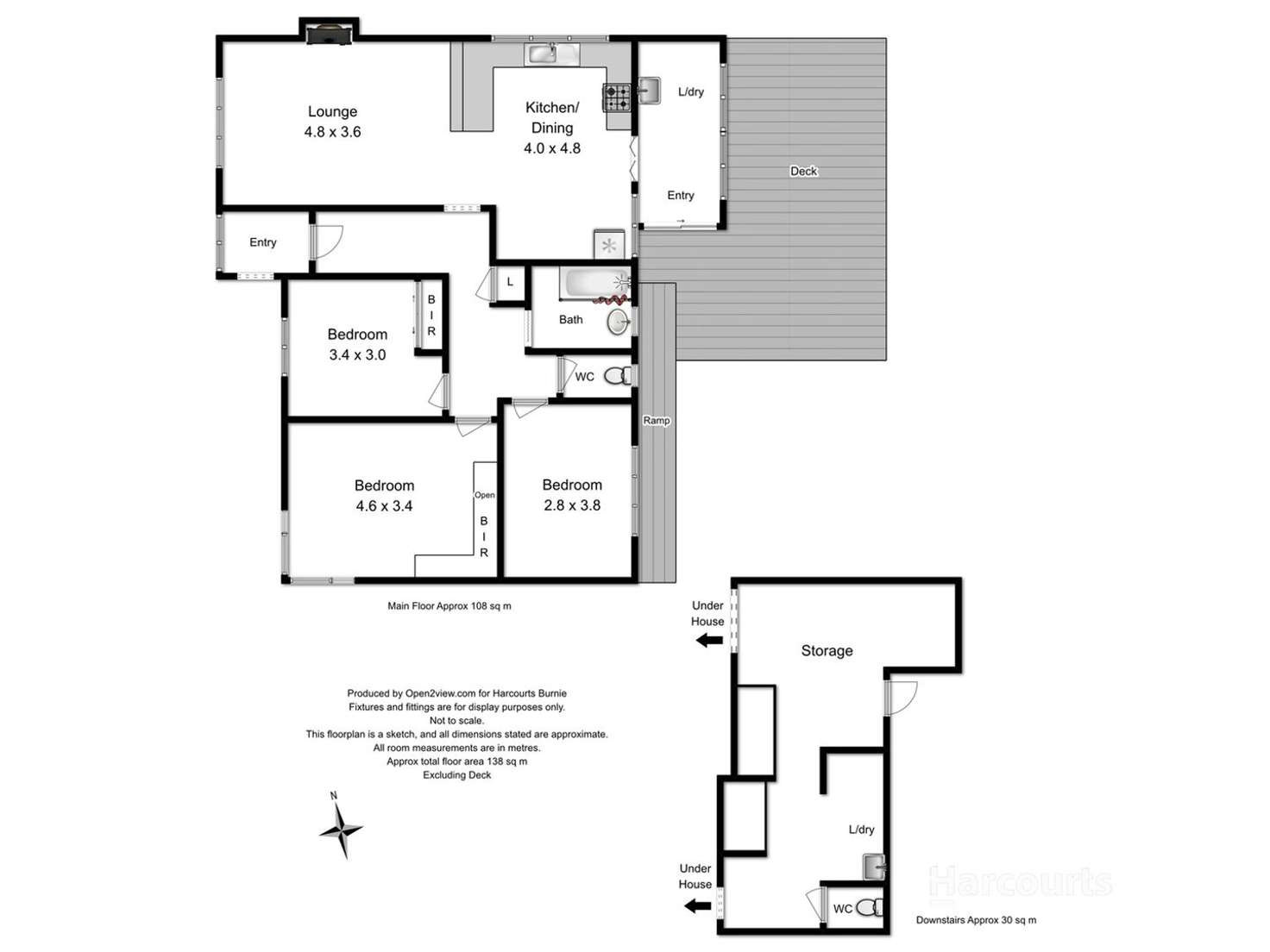 Floorplan of Homely house listing, 1 Grenville Street, Acton TAS 7320