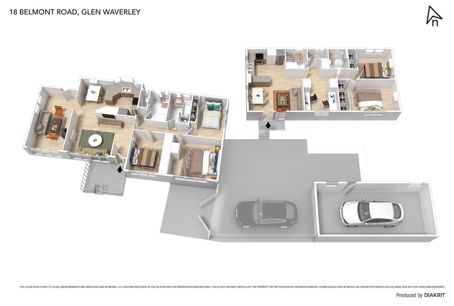 Floorplan of Homely house listing, 18 Belmont Road, Glen Waverley VIC 3150