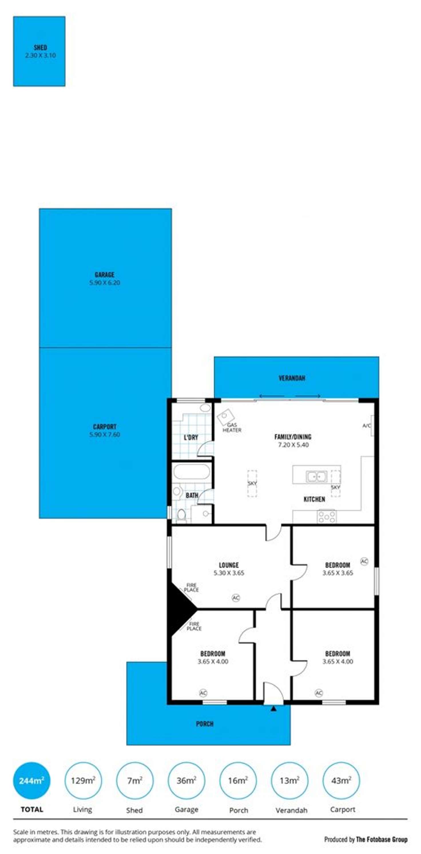 Floorplan of Homely house listing, 14 View Street, Colonel Light Gardens SA 5041