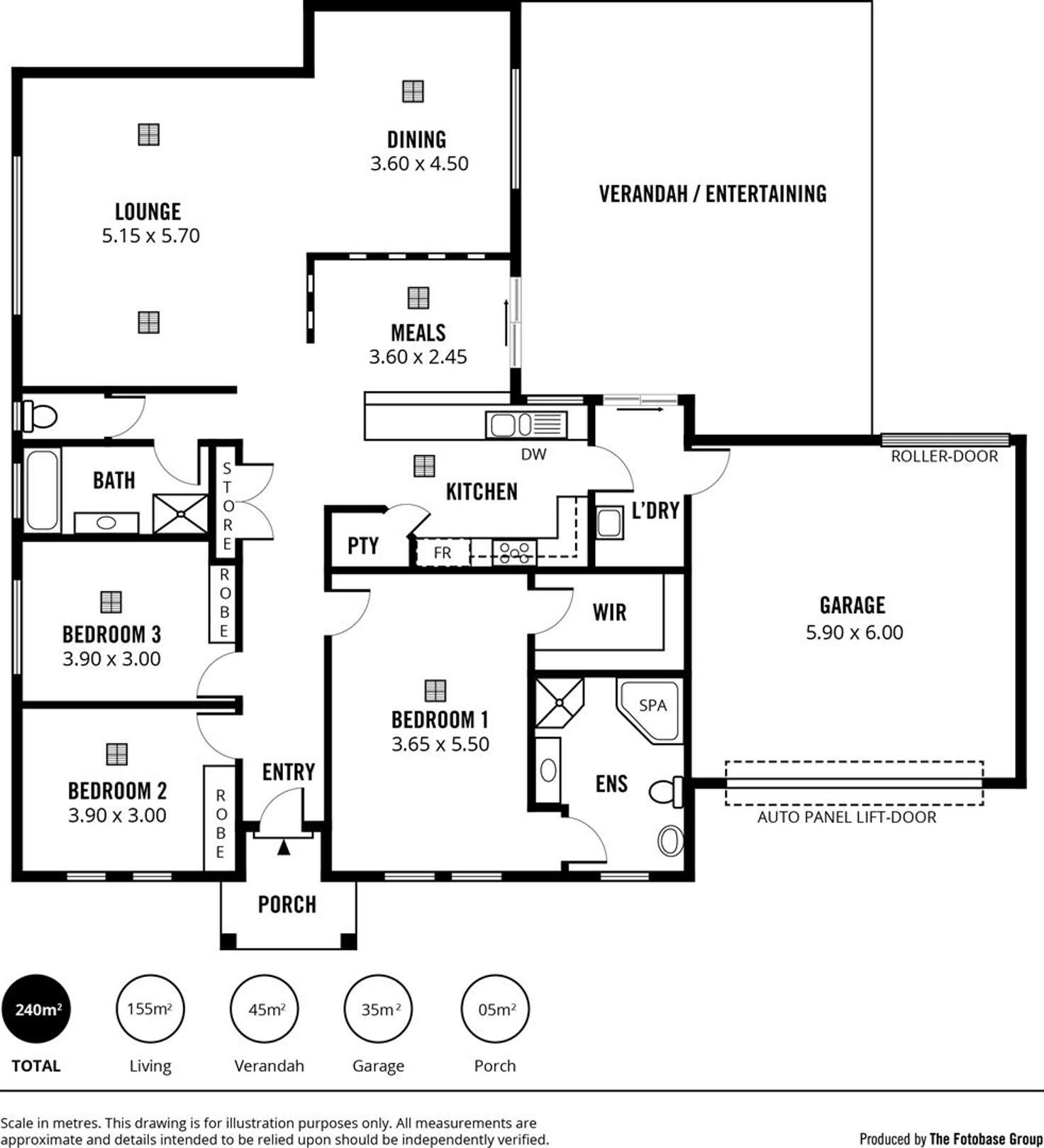 Floorplan of Homely house listing, 3a Rosetta Street, West Croydon SA 5008