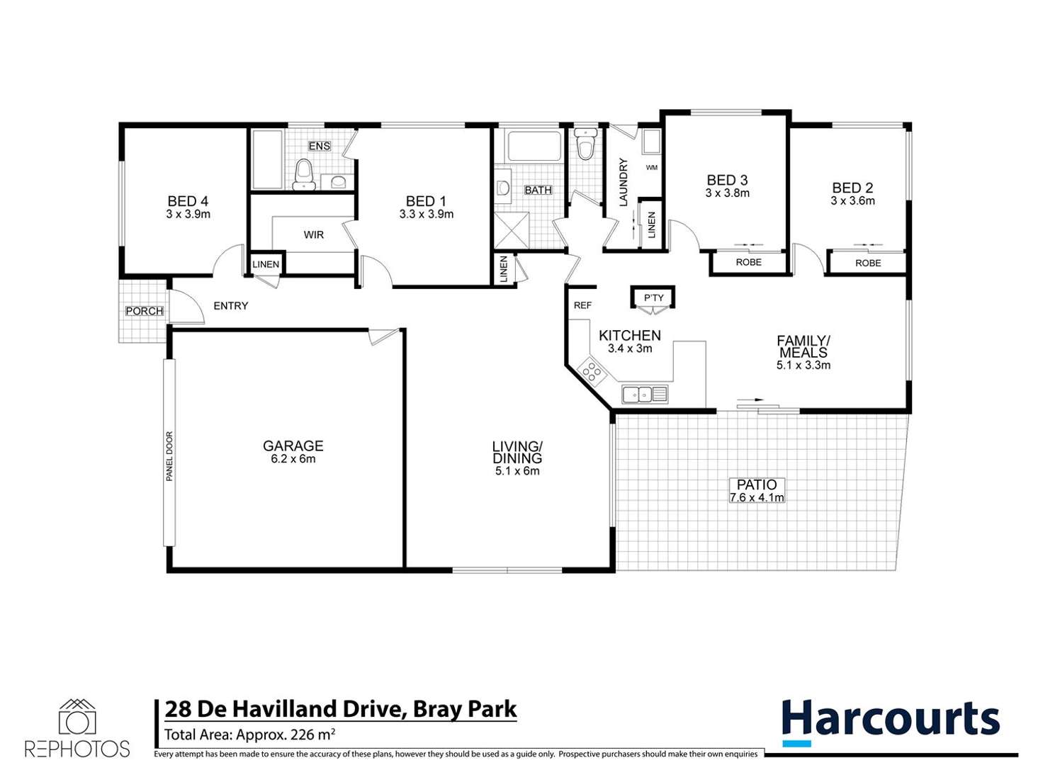 Floorplan of Homely house listing, 28 De Havilland Drive, Bray Park QLD 4500