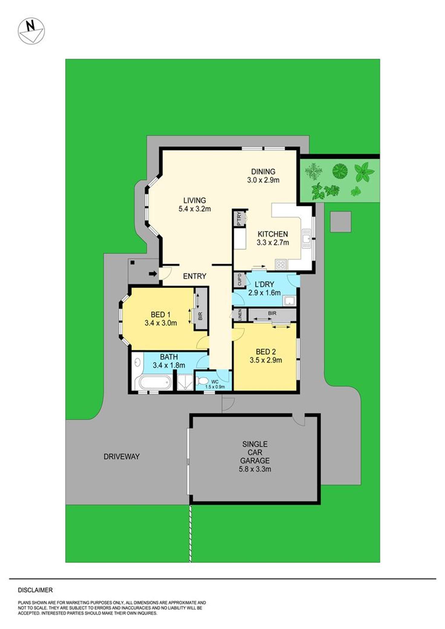 Floorplan of Homely house listing, 310 Kinnersley Avenue, Canadian VIC 3350