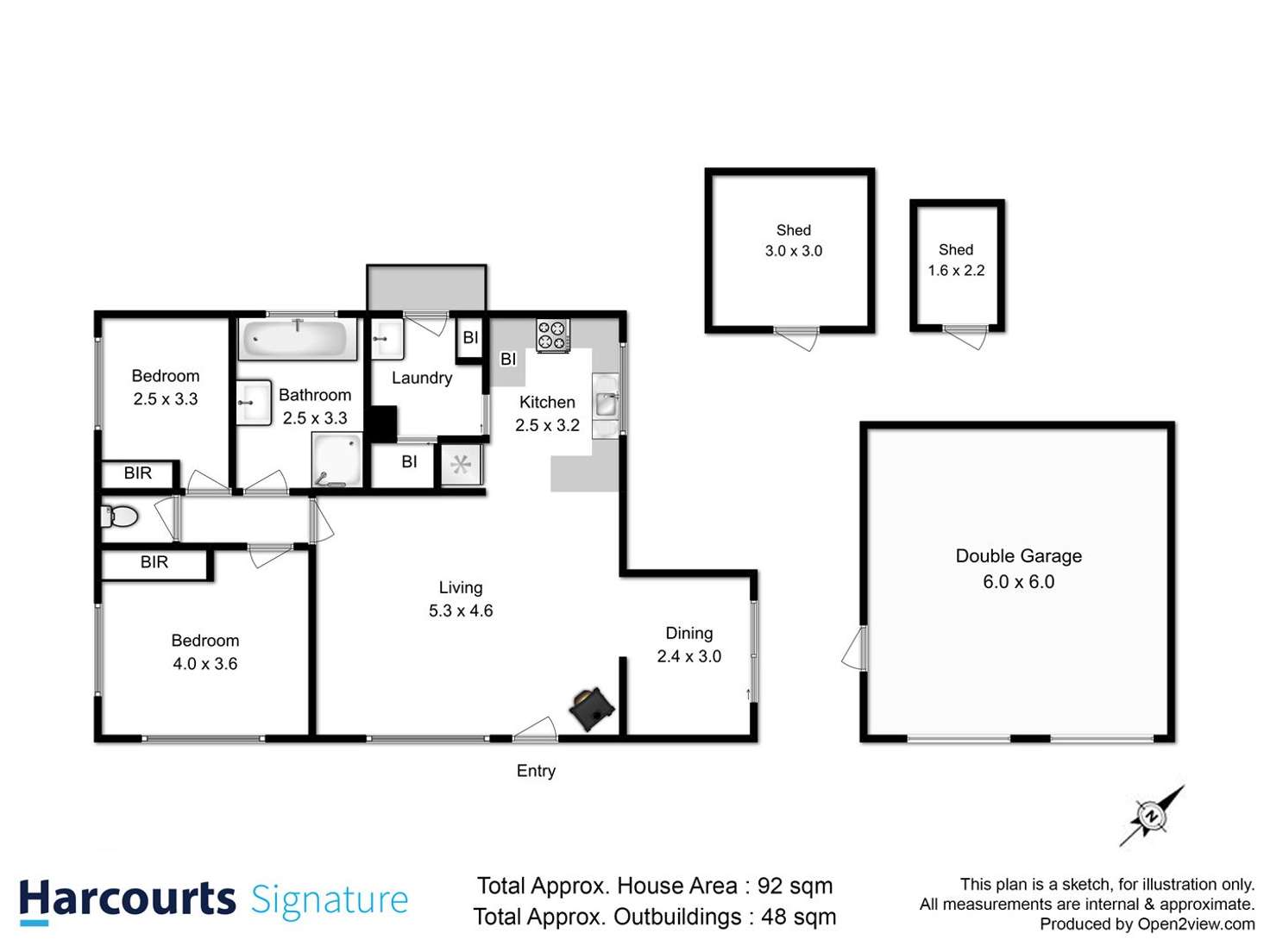 Floorplan of Homely house listing, 19 Walker Street, Sorell TAS 7172