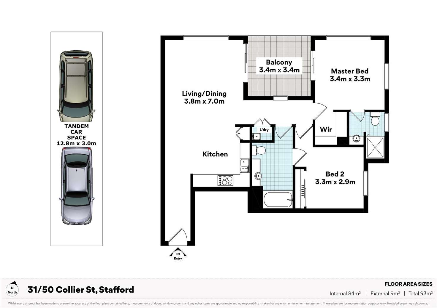 Floorplan of Homely unit listing, 31/50 Collier Street, Stafford QLD 4053
