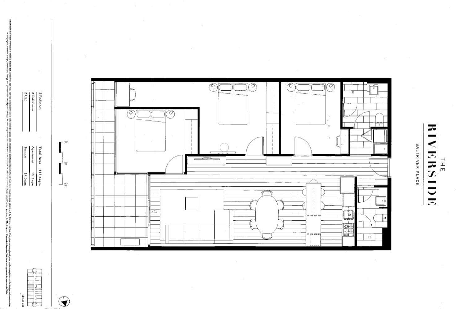 Floorplan of Homely apartment listing, 318/1-11 Moreland Street, Footscray VIC 3011