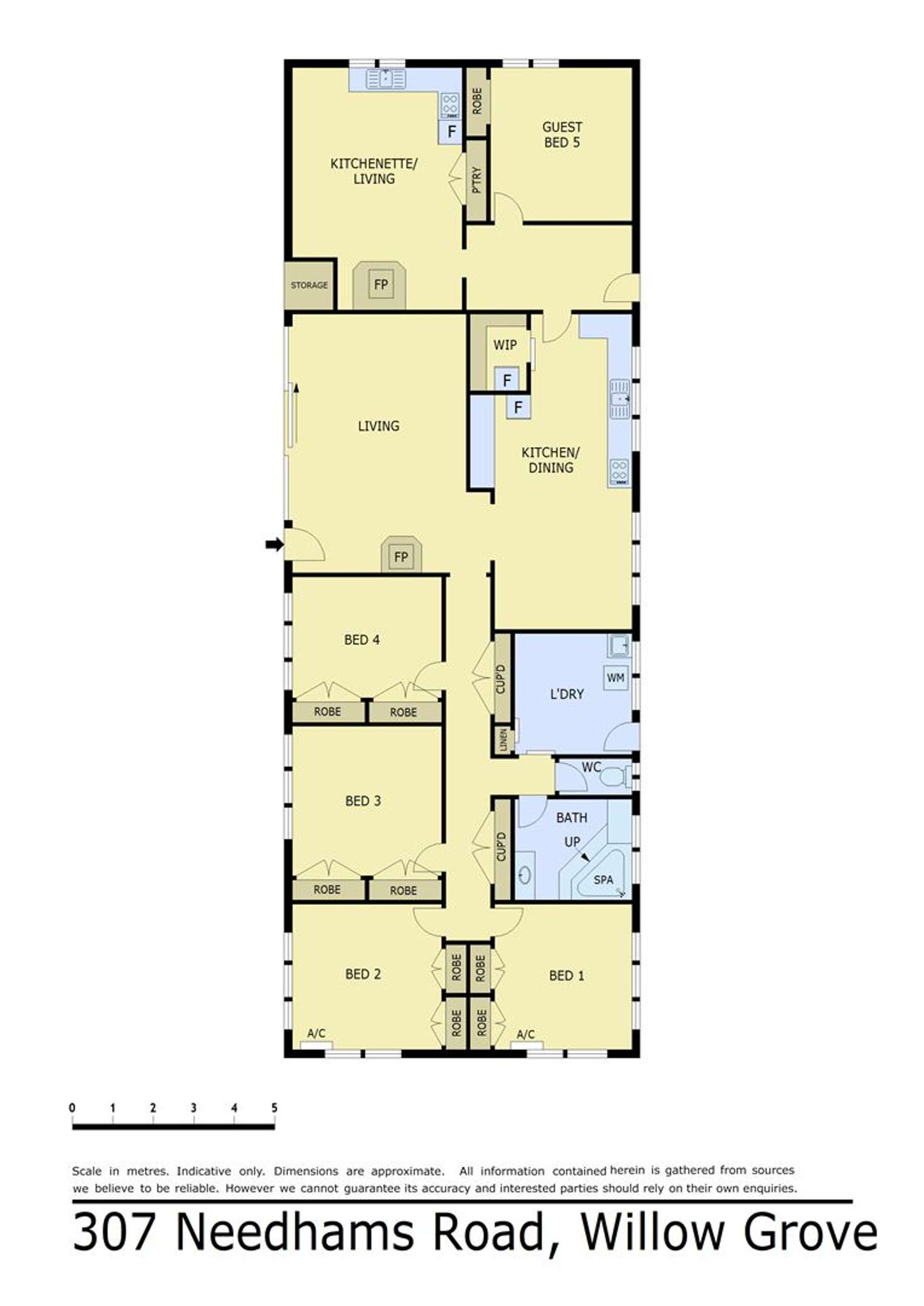 Floorplan of Homely ruralOther listing, 307 Needhams Road, Willow Grove VIC 3825