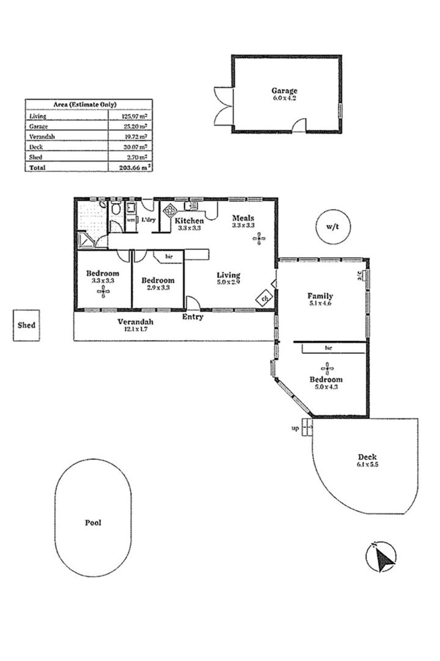 Floorplan of Homely house listing, 32 Marianna Street, Echunga SA 5153