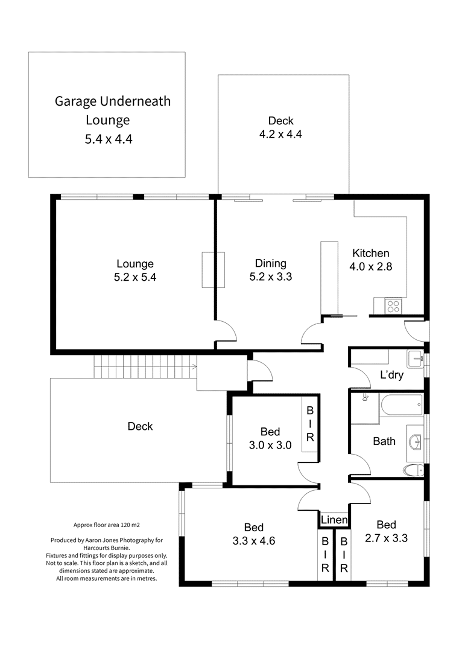 Floorplan of Homely house listing, 15 Villiers Street, Parklands TAS 7320