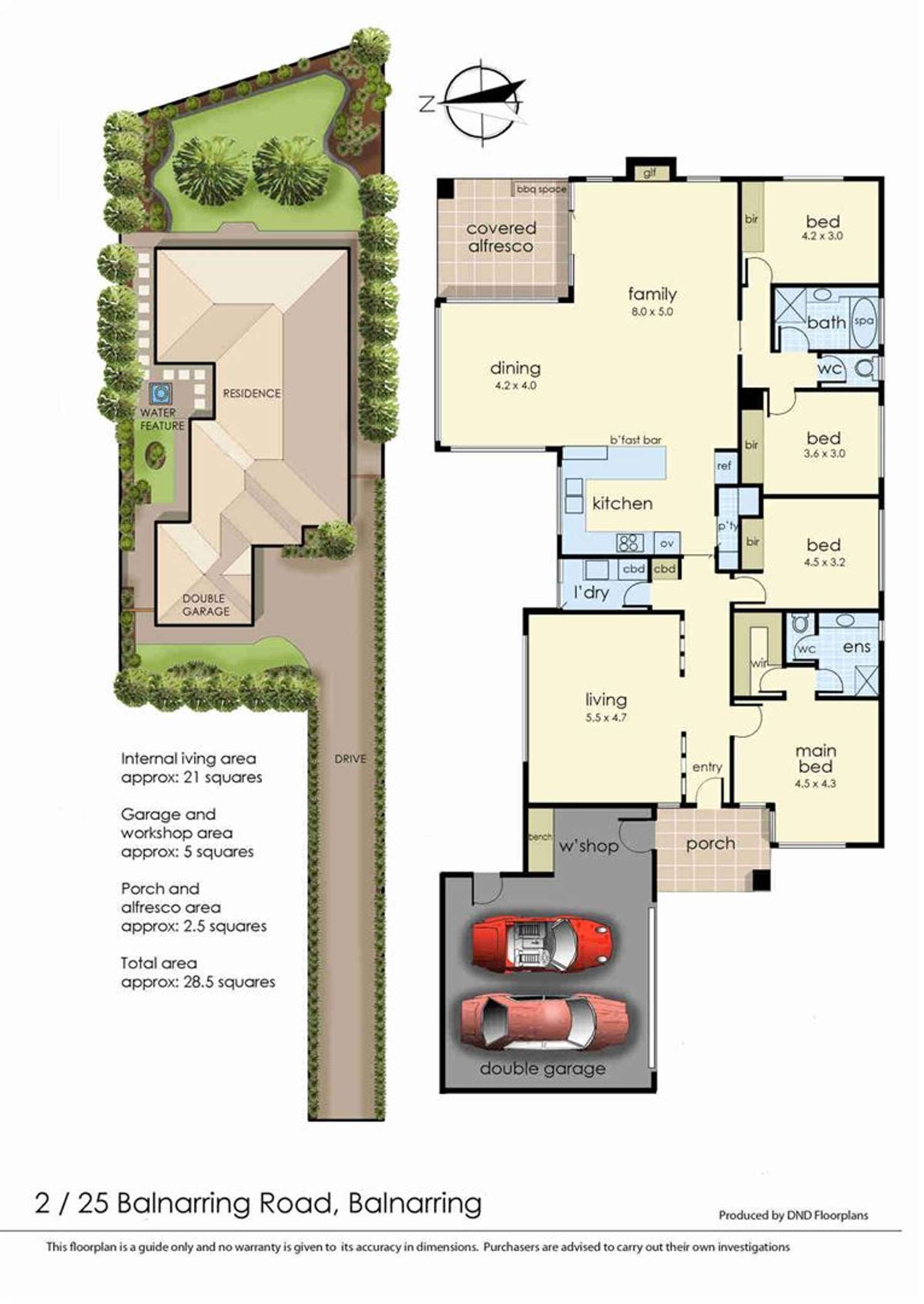 Floorplan of Homely house listing, 2/25 Balnarring Road, Balnarring VIC 3926