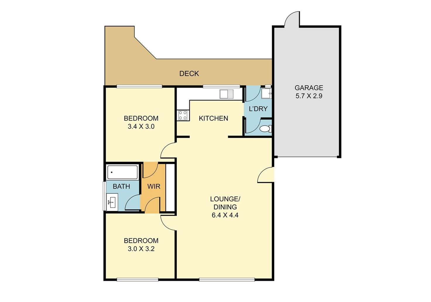 Floorplan of Homely unit listing, 3/37 Glen Park Road, Bayswater North VIC 3153