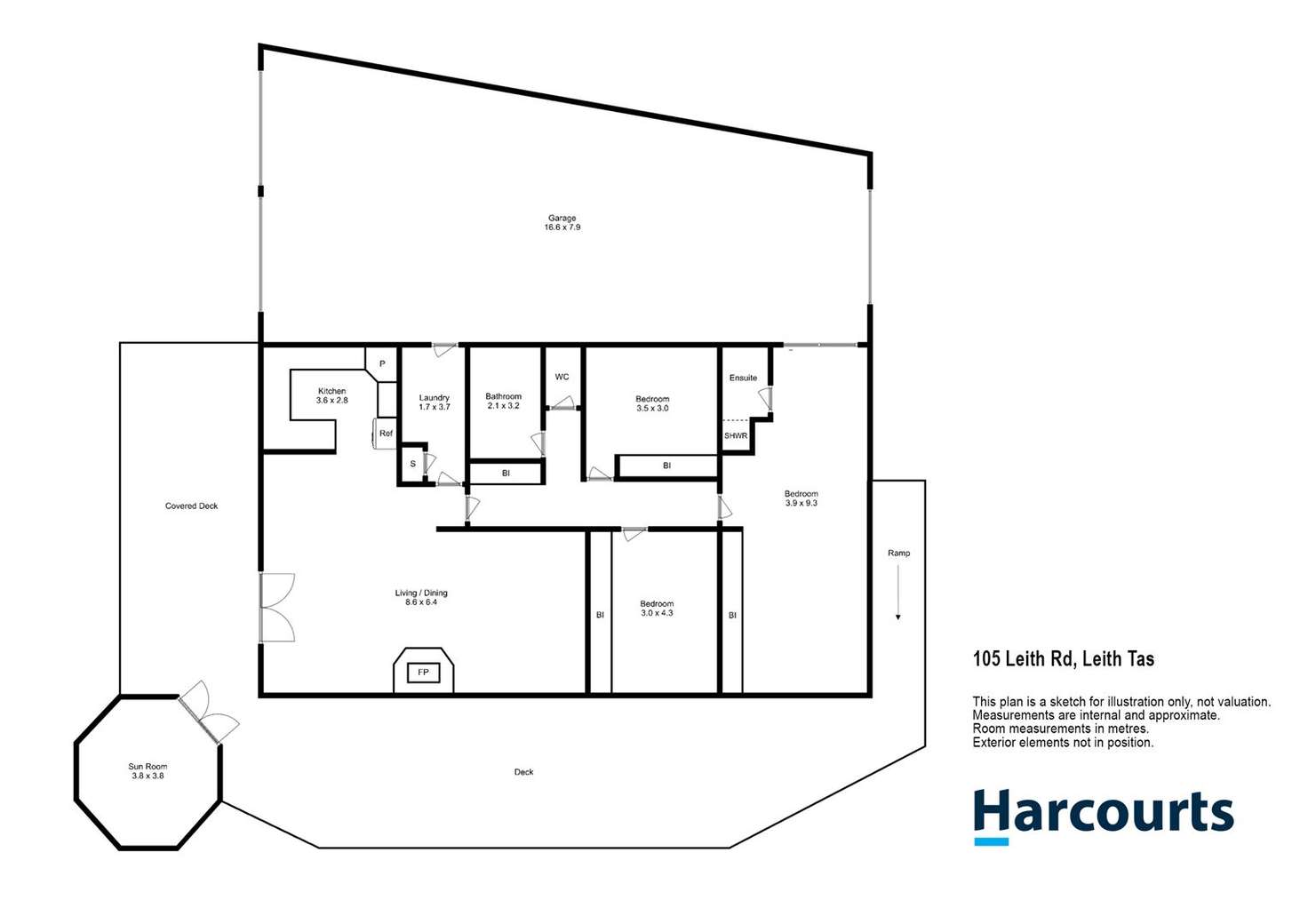 Floorplan of Homely house listing, 105 Leith Road, Leith TAS 7315