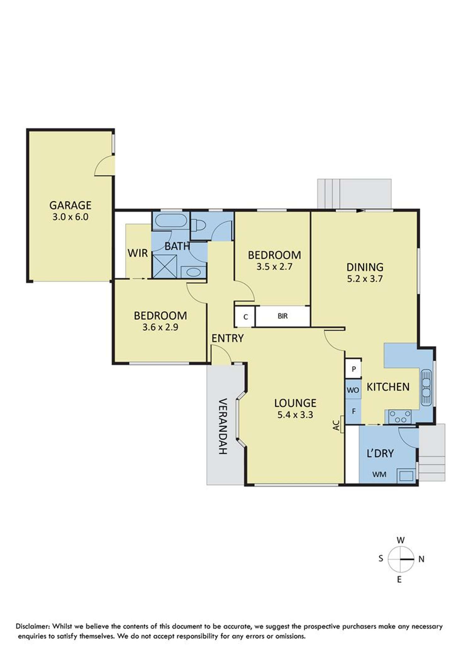 Floorplan of Homely townhouse listing, 2/18 Ellison Street, Blackburn VIC 3130
