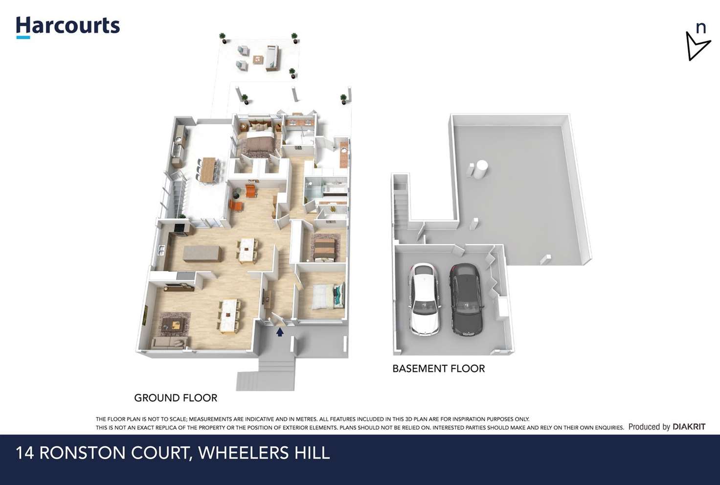 Floorplan of Homely house listing, 14 Ronston Court, Wheelers Hill VIC 3150