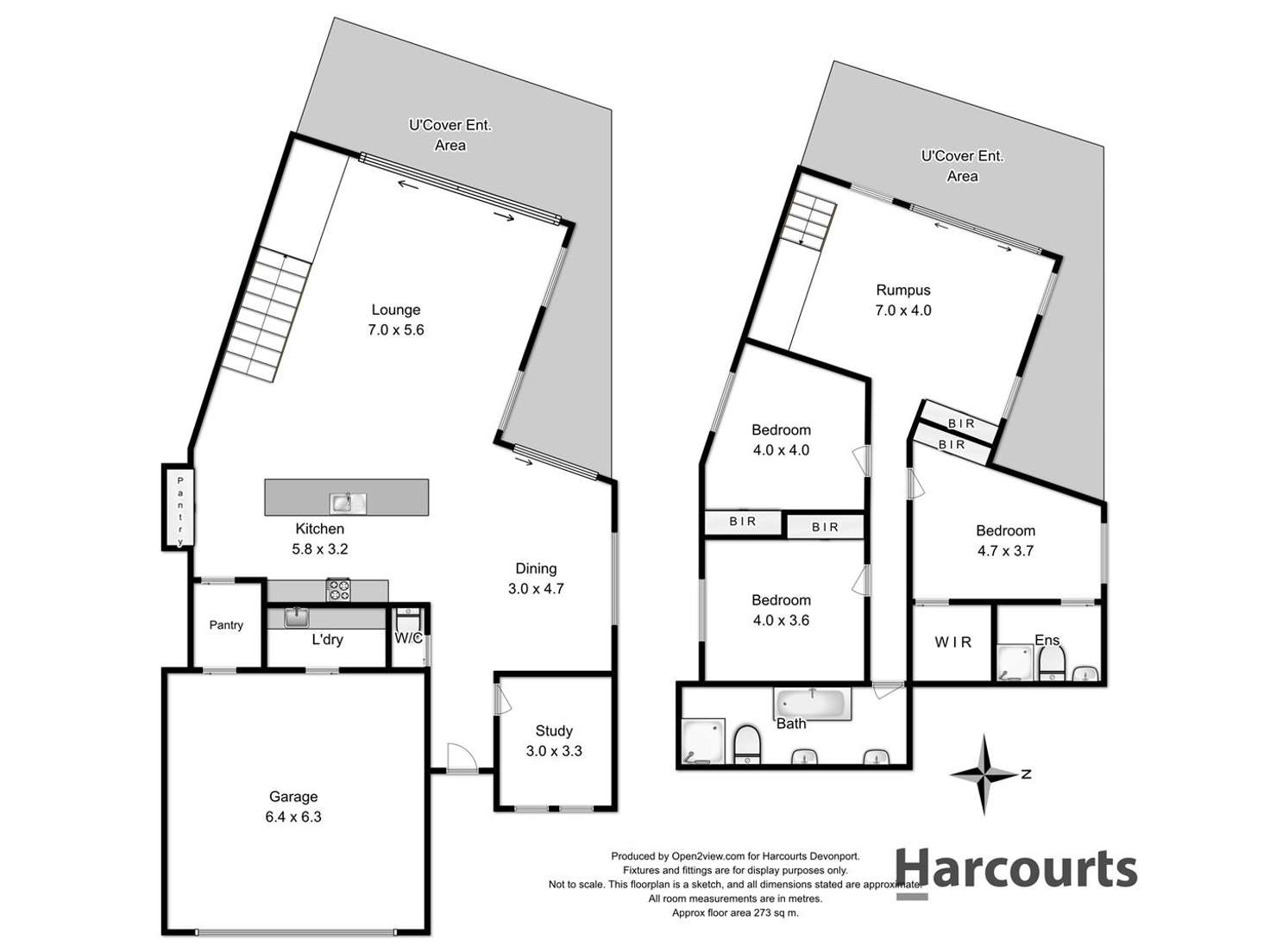 Floorplan of Homely house listing, 13 Tomarah Crescent, Devonport TAS 7310