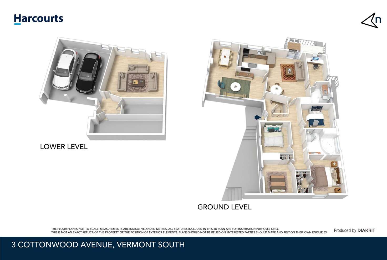 Floorplan of Homely house listing, 3 Cottonwood Avenue, Vermont South VIC 3133