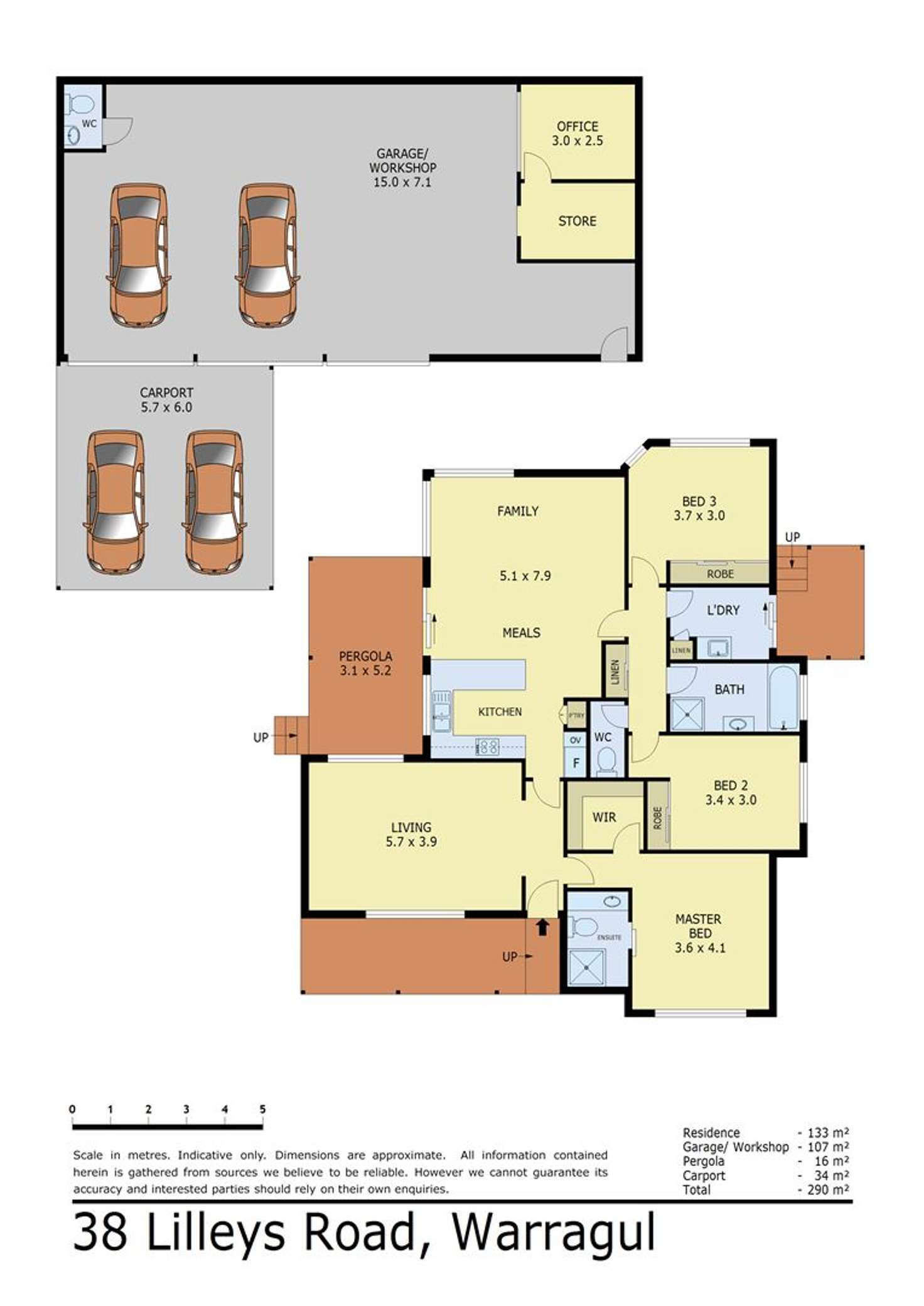 Floorplan of Homely house listing, 38 Lilleys Road, Warragul VIC 3820