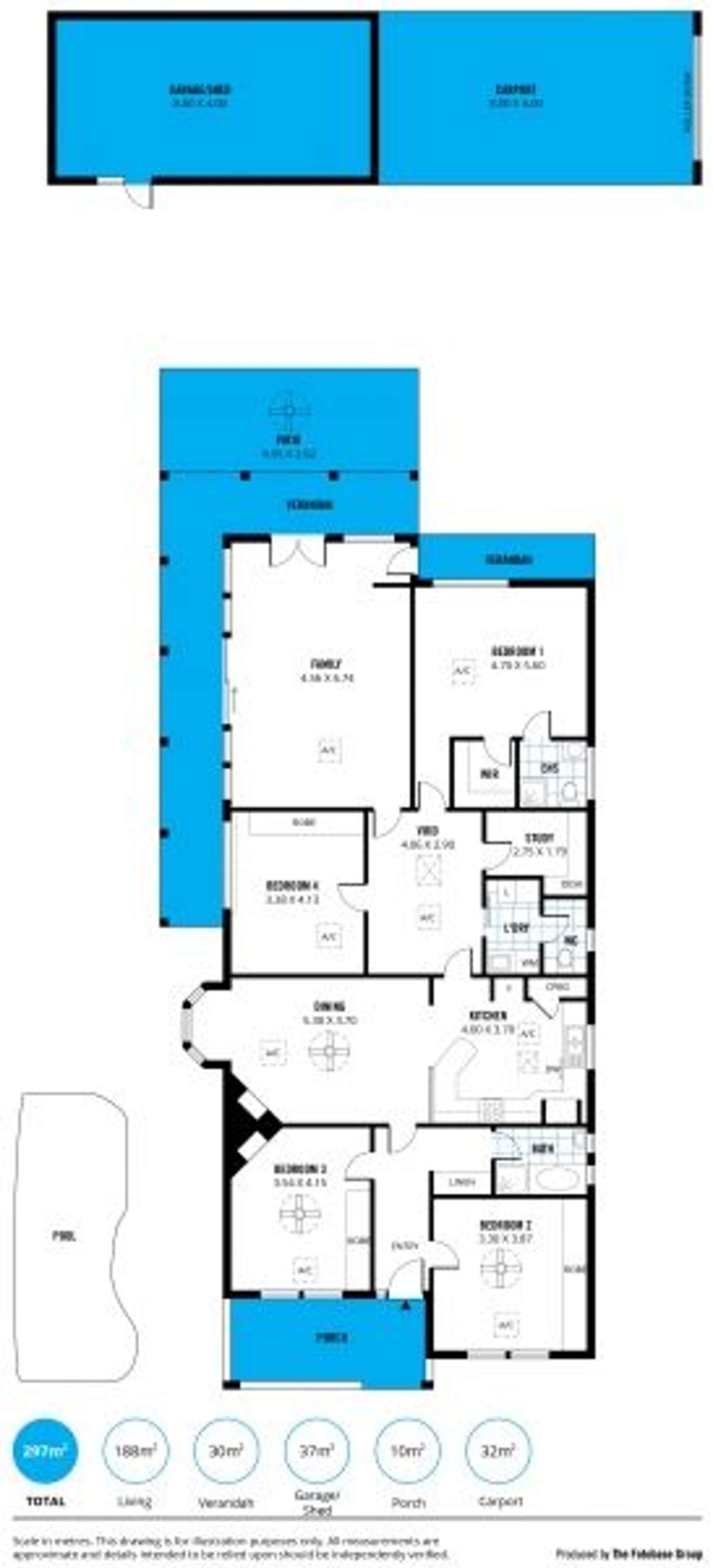 Floorplan of Homely house listing, 275 Oaklands Road, Marion SA 5043