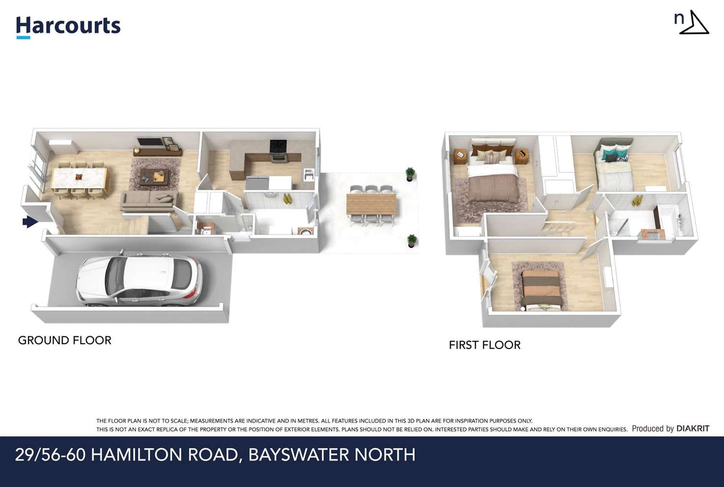Floorplan of Homely unit listing, 29/56-60 Hamilton Road, Bayswater North VIC 3153