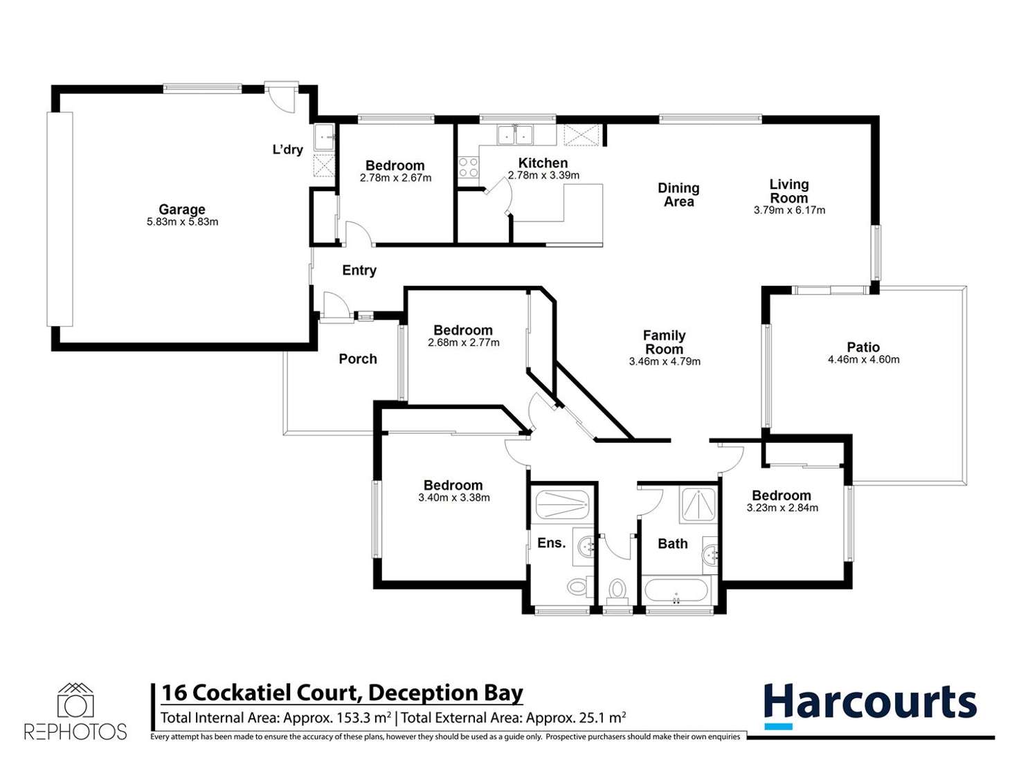 Floorplan of Homely house listing, 16 Cockatiel Ct, Deception Bay QLD 4508