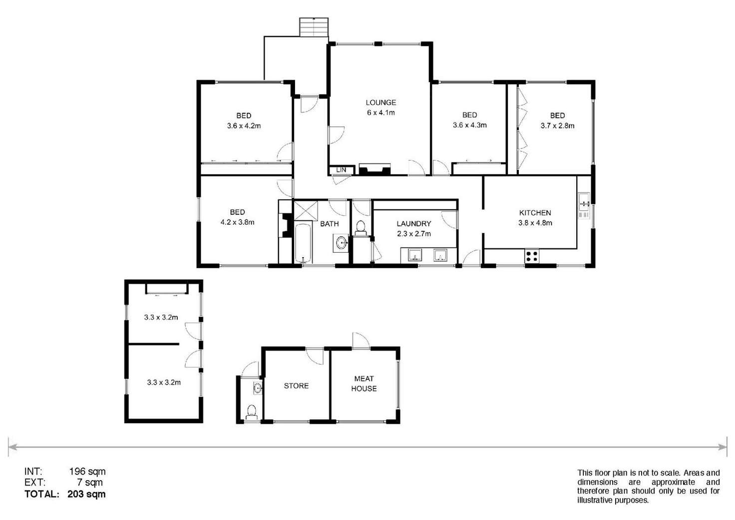 Floorplan of Homely ruralOther listing, 13520 Thunderbolts Way, Walcha NSW 2354