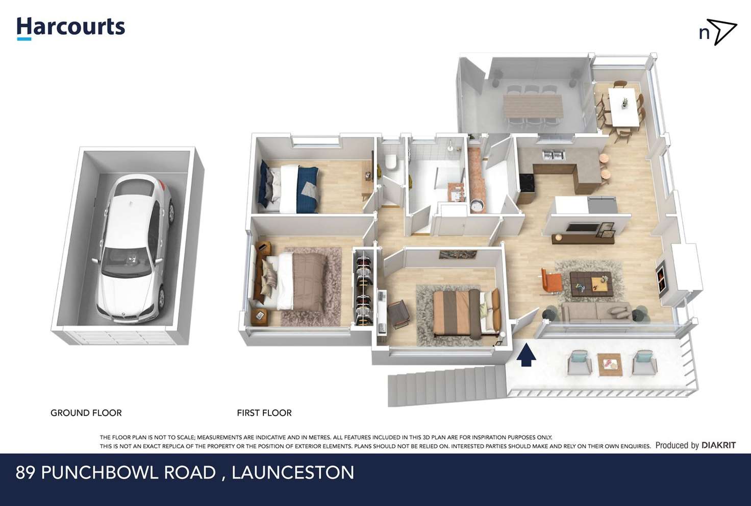 Floorplan of Homely house listing, 89 Punchbowl Road, Punchbowl TAS 7249