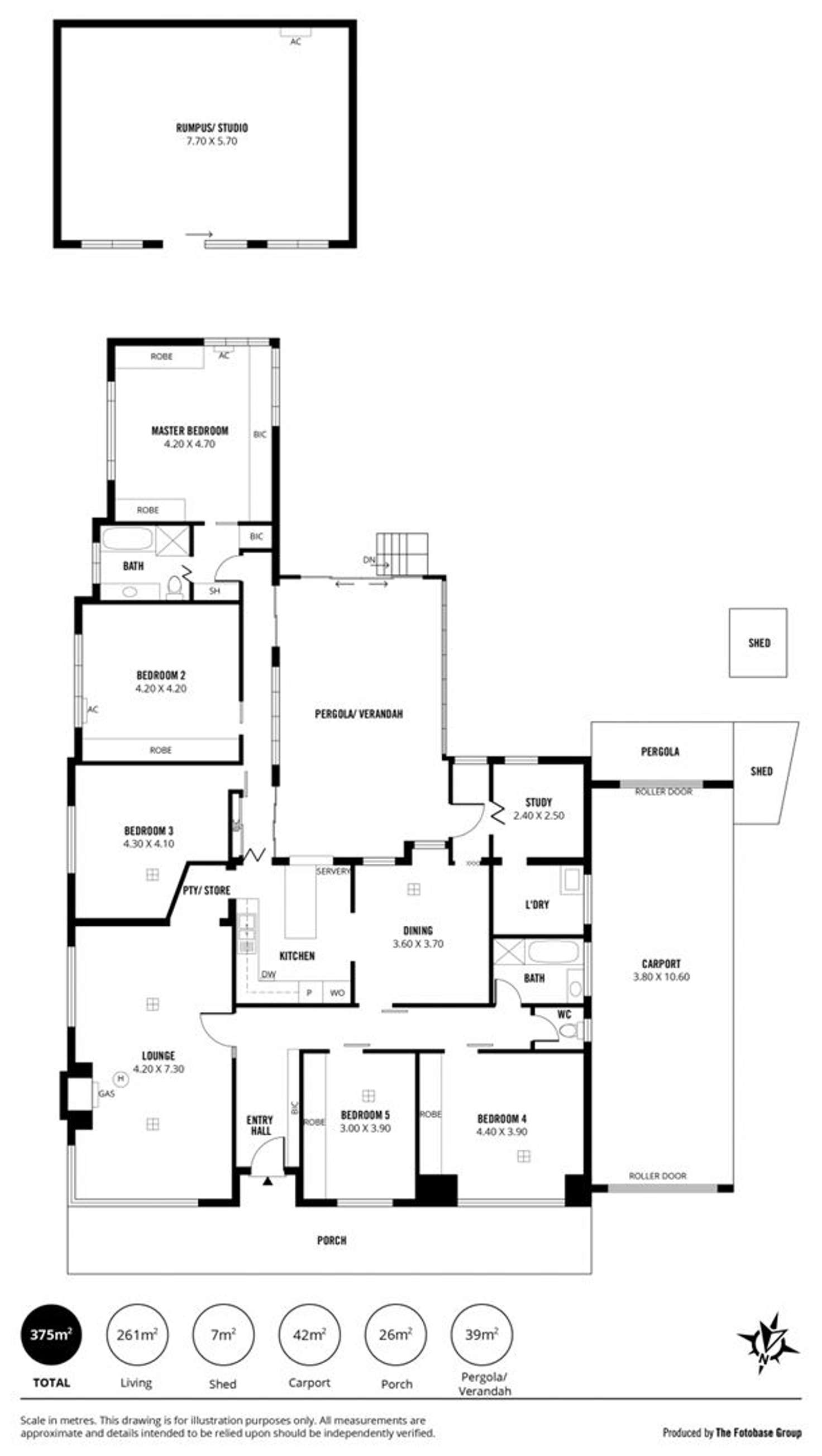Floorplan of Homely house listing, 16 Arcoona Avenue, Rostrevor SA 5073