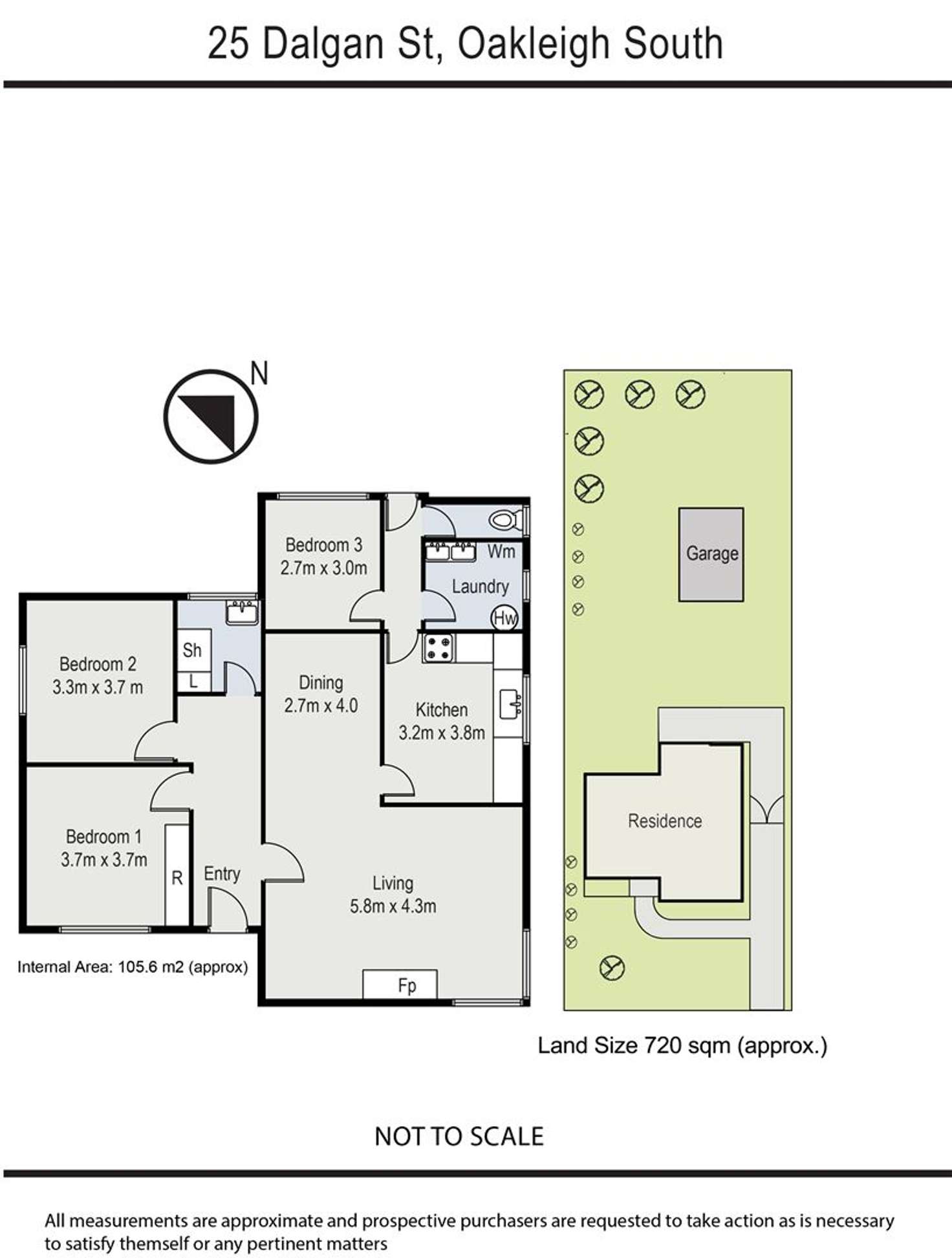 Floorplan of Homely house listing, 25 Dalgan Street, Oakleigh South VIC 3167