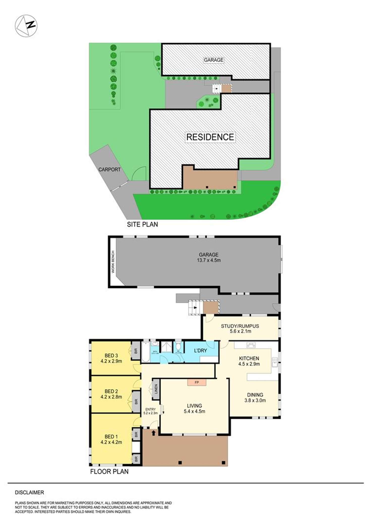 Floorplan of Homely house listing, 358 Forest Street, Wendouree VIC 3355