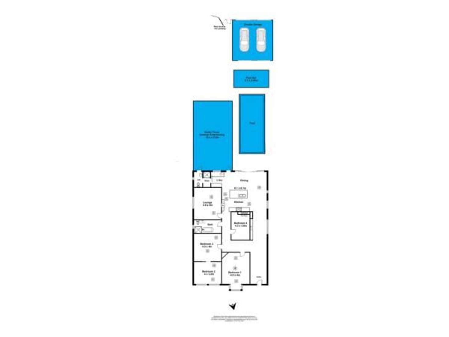 Floorplan of Homely house listing, 23 Dunluce Avenue, North Brighton SA 5048