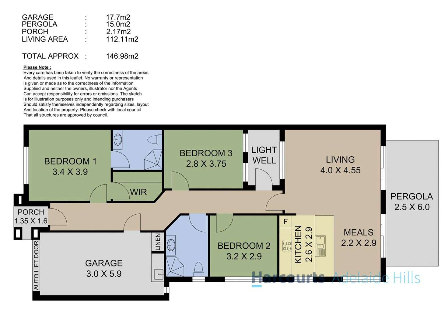 Floorplan of Homely house listing, 11A Baker Street, Littlehampton SA 5250