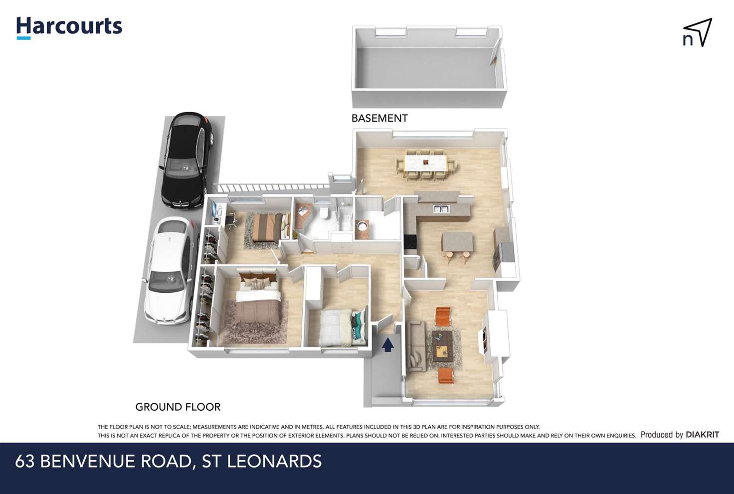 Floorplan of Homely house listing, 63 Benvenue Road, St Leonards TAS 7250