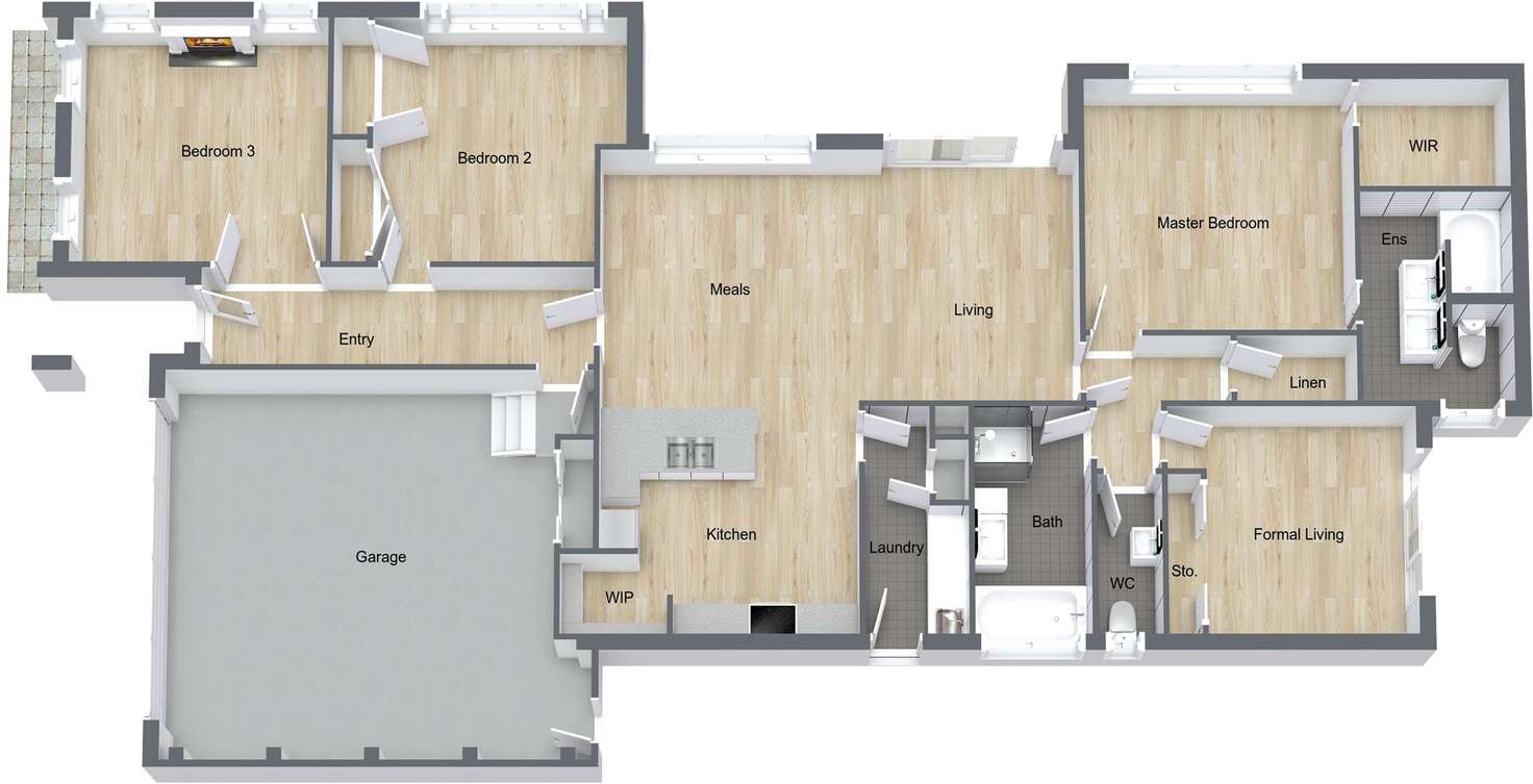 Floorplan of Homely house listing, 62 Ivory Street, Crace ACT 2911