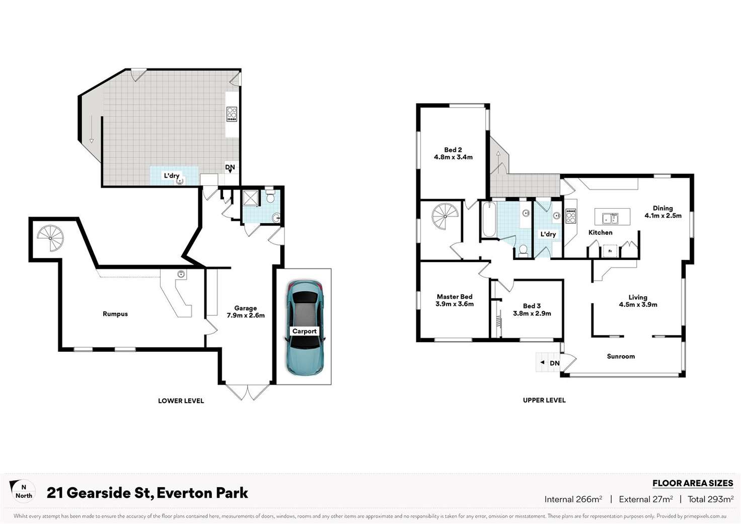 Floorplan of Homely house listing, 21 Gearside Street, Everton Park QLD 4053