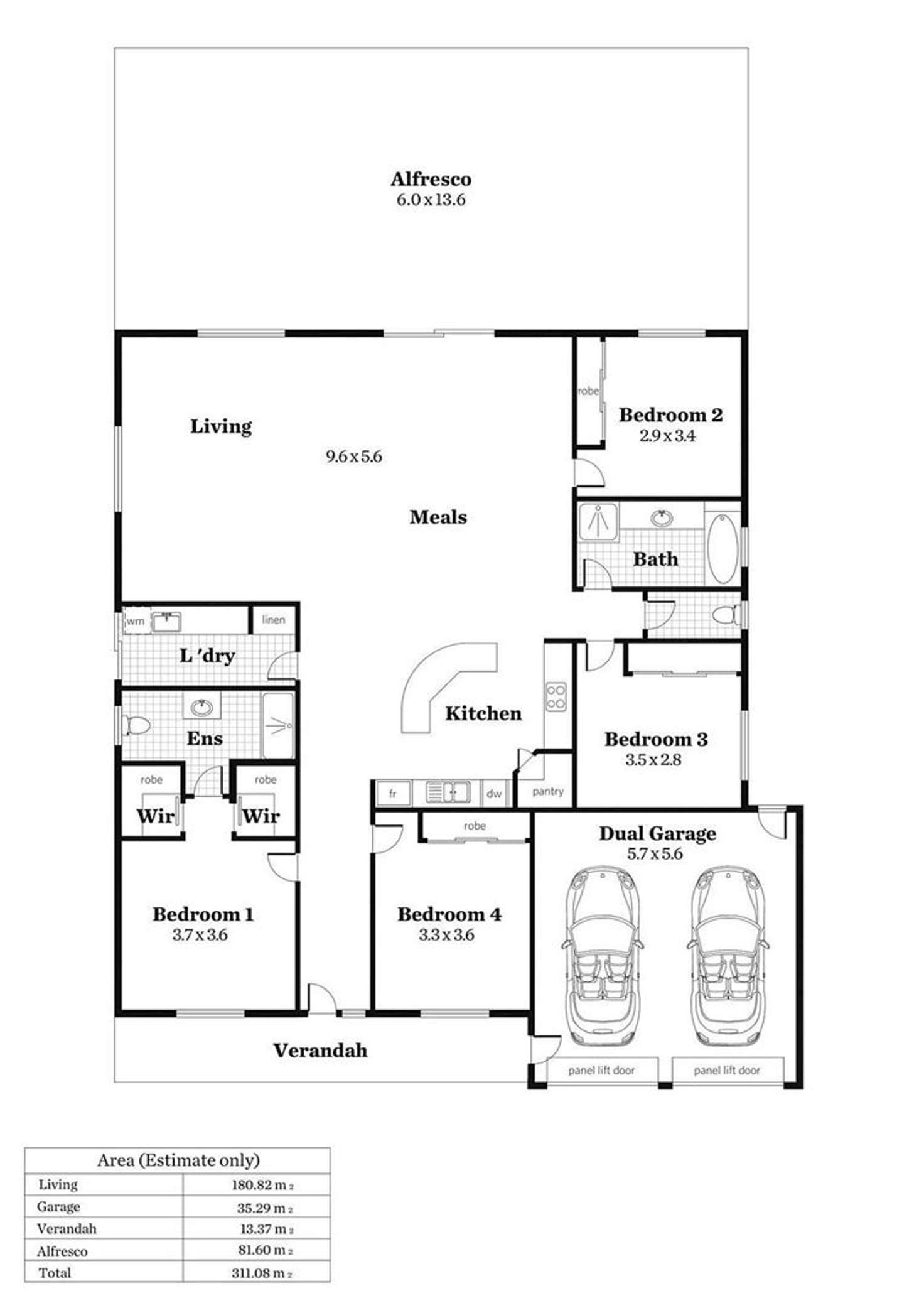 Floorplan of Homely house listing, 8 Diagonal Road, Wallaroo SA 5556