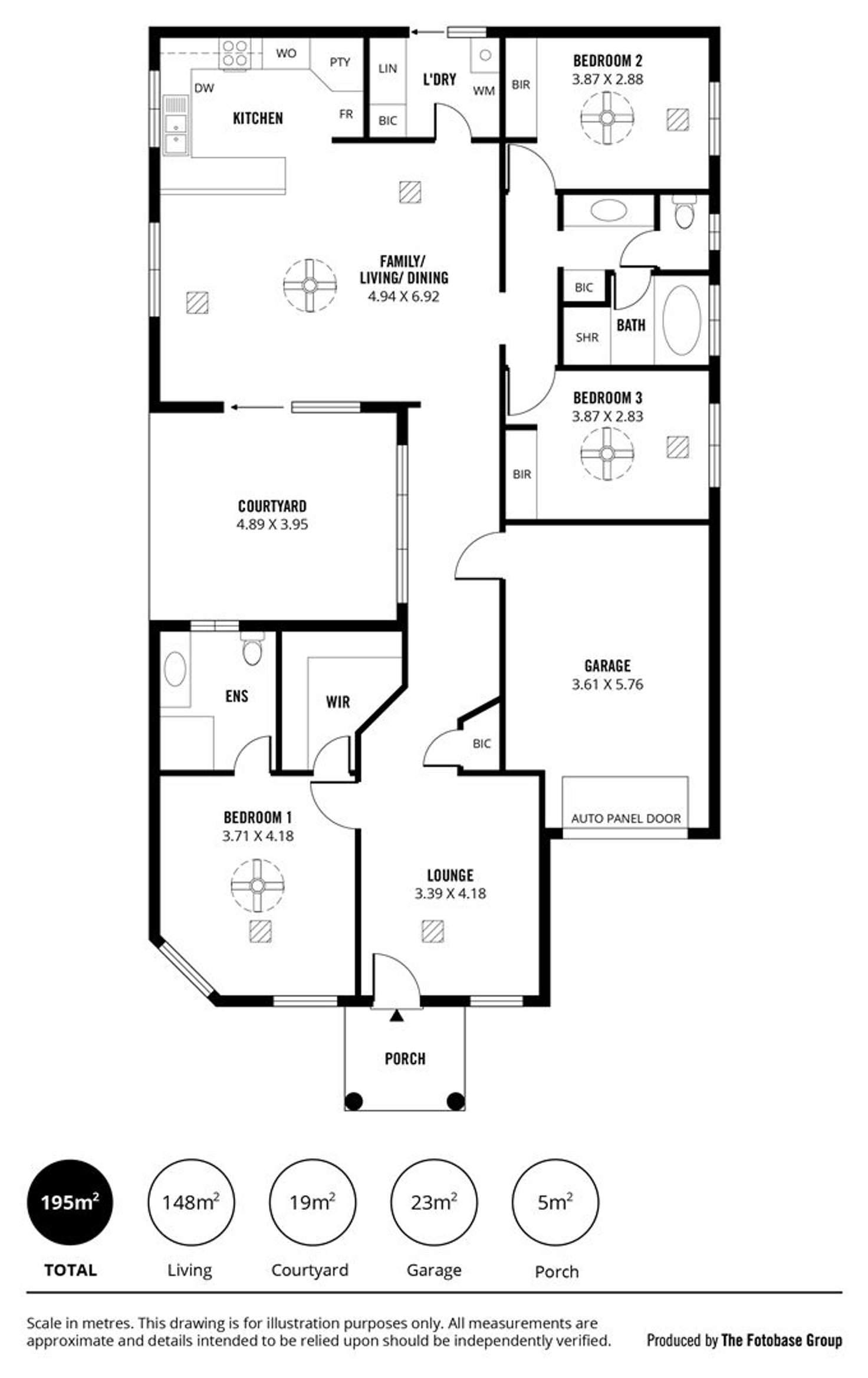 Floorplan of Homely house listing, 28 Mallard Crescent, Mawson Lakes SA 5095