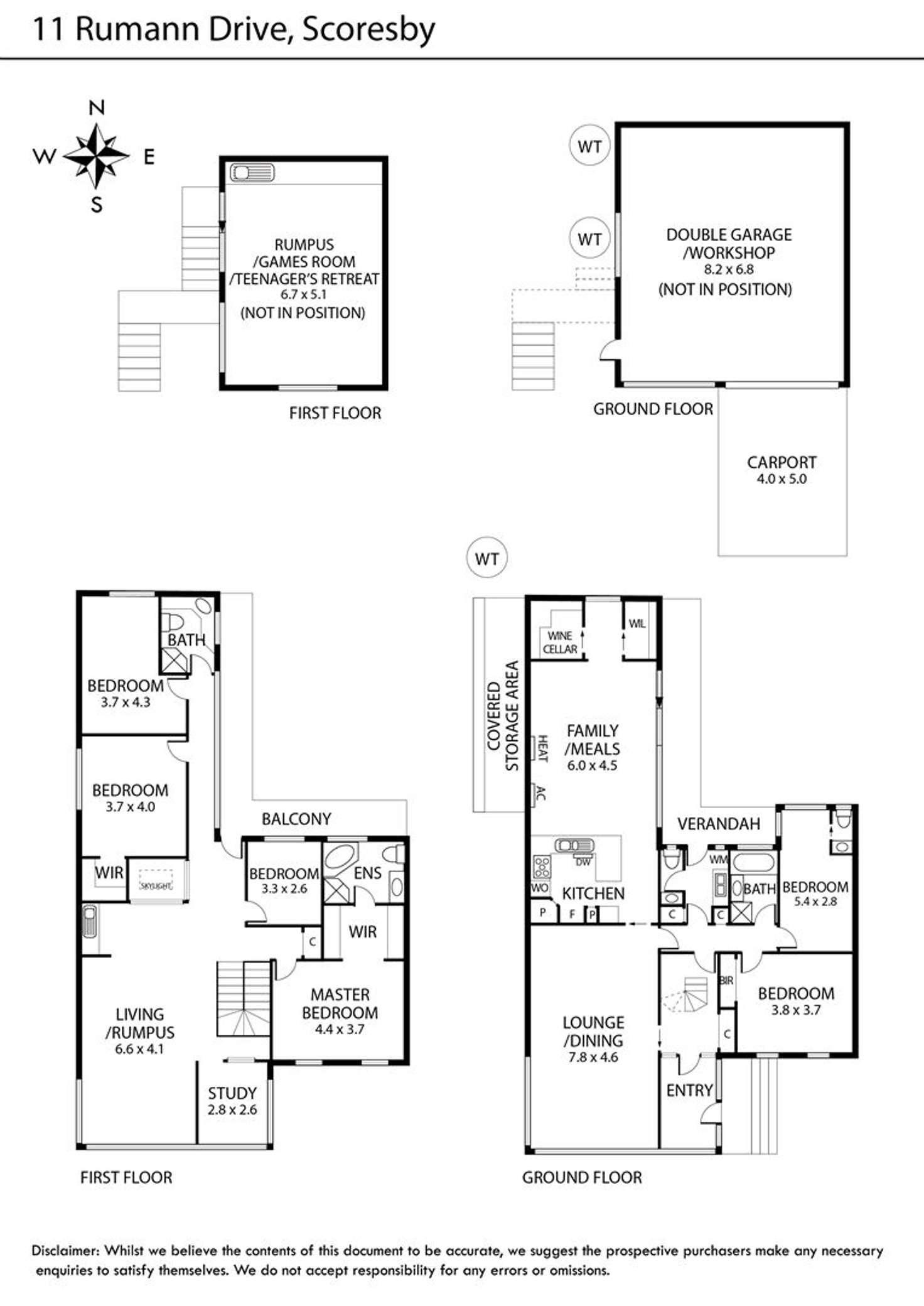 Floorplan of Homely house listing, 11 Rumann Avenue, Scoresby VIC 3179