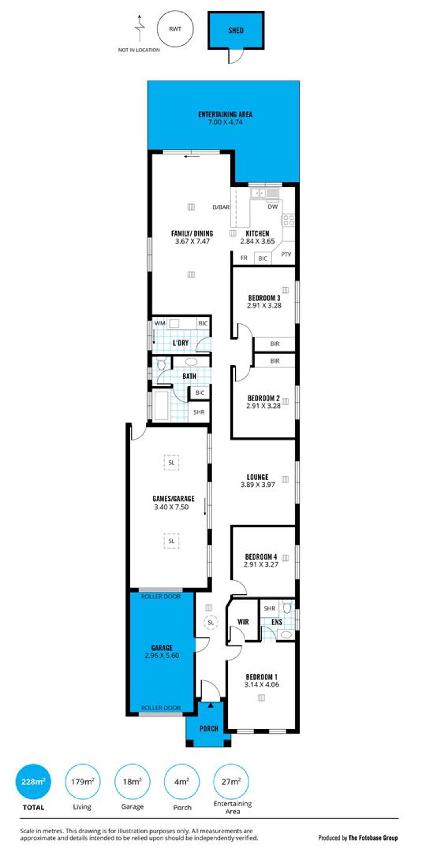 Floorplan of Homely house listing, 12A Beaumont Street, Clovelly Park SA 5042