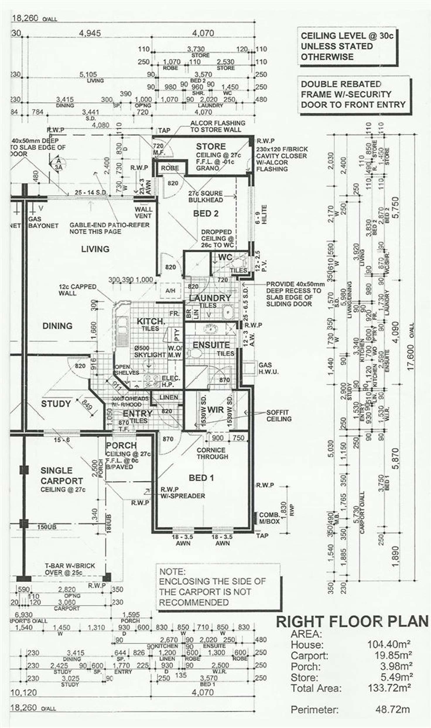Floorplan of Homely retirement listing, Villa 117/41 Geographe Way, Thornlie WA 6108