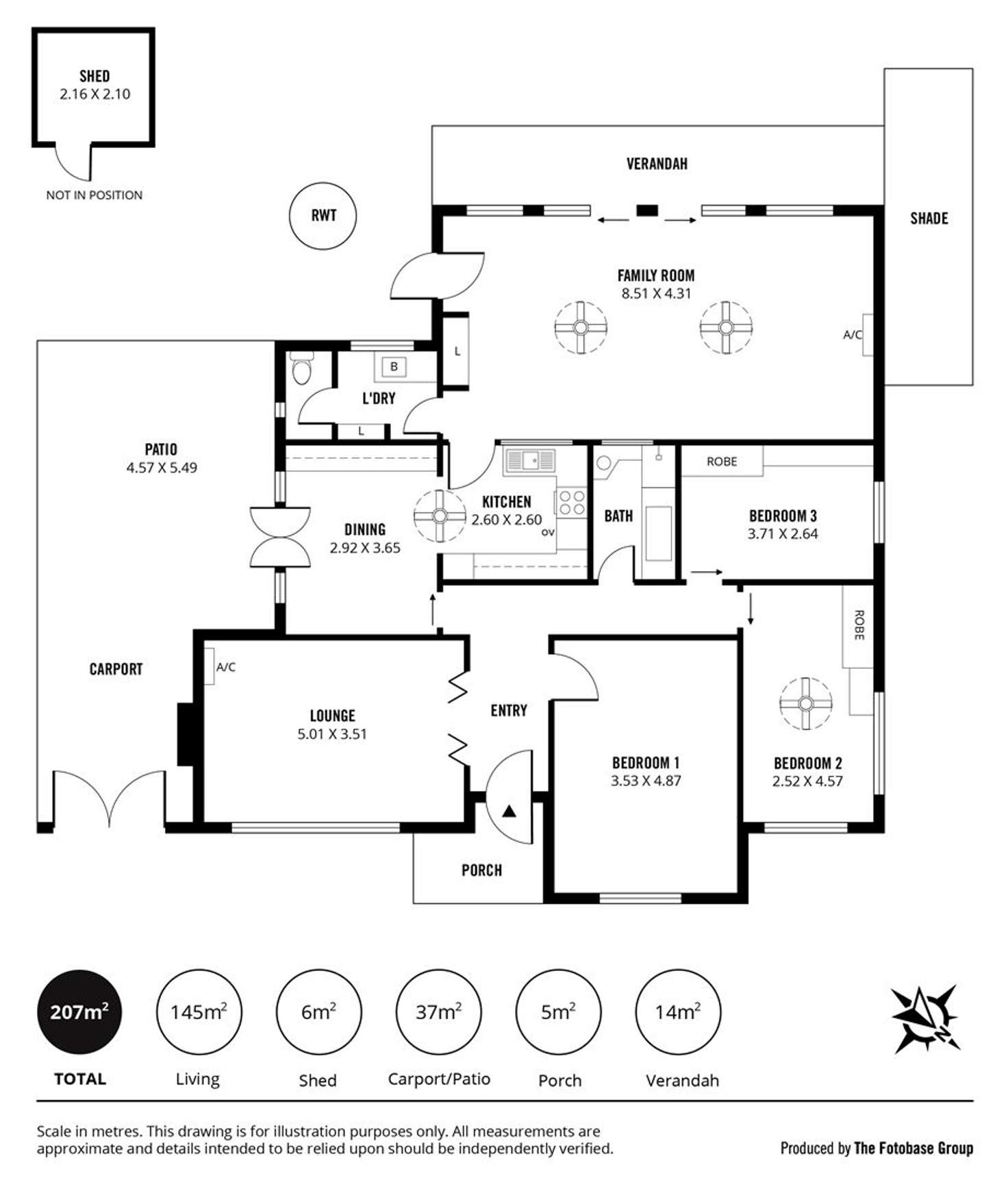 Floorplan of Homely house listing, 5 Gilding Avenue, Royston Park SA 5070